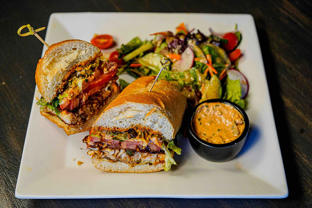 Po'Boy Lunch at Toulouse Tahoe