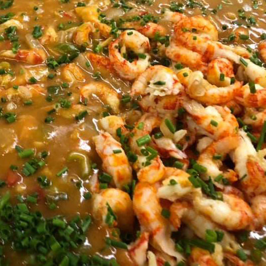 Crawfish Étouffée for Mardi Gras Lake Tahoe