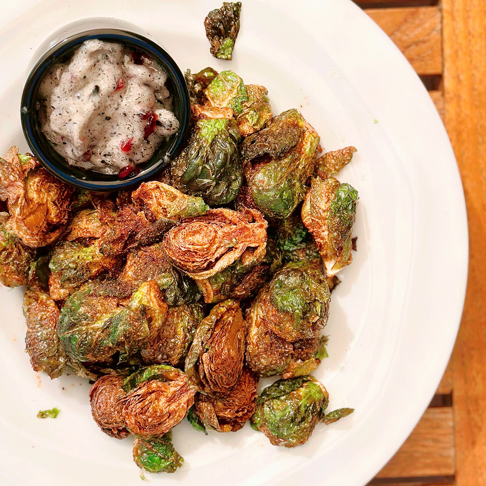 Crispy Brussel Sprout Bites