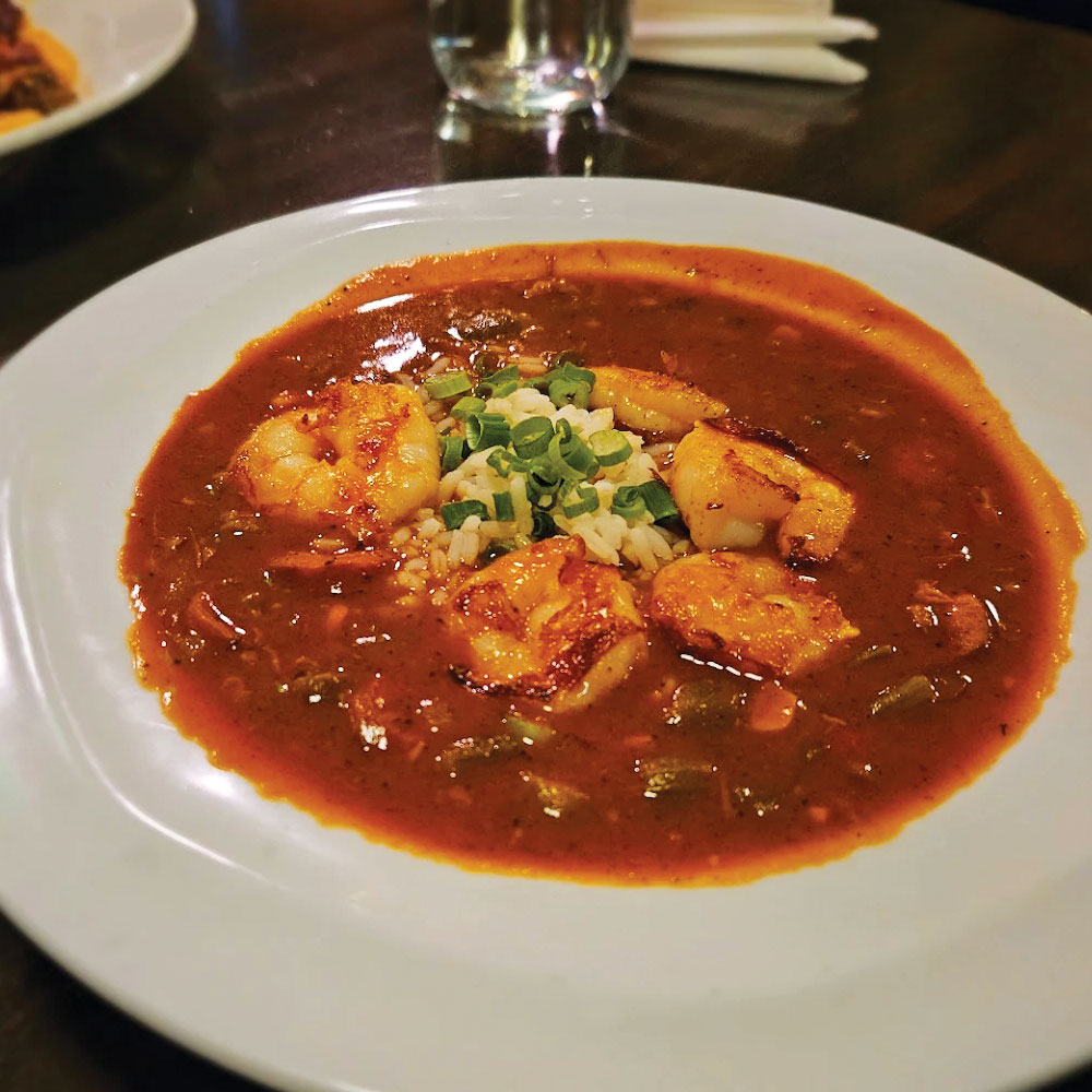 New Orleans style Gumbo at Toulouse